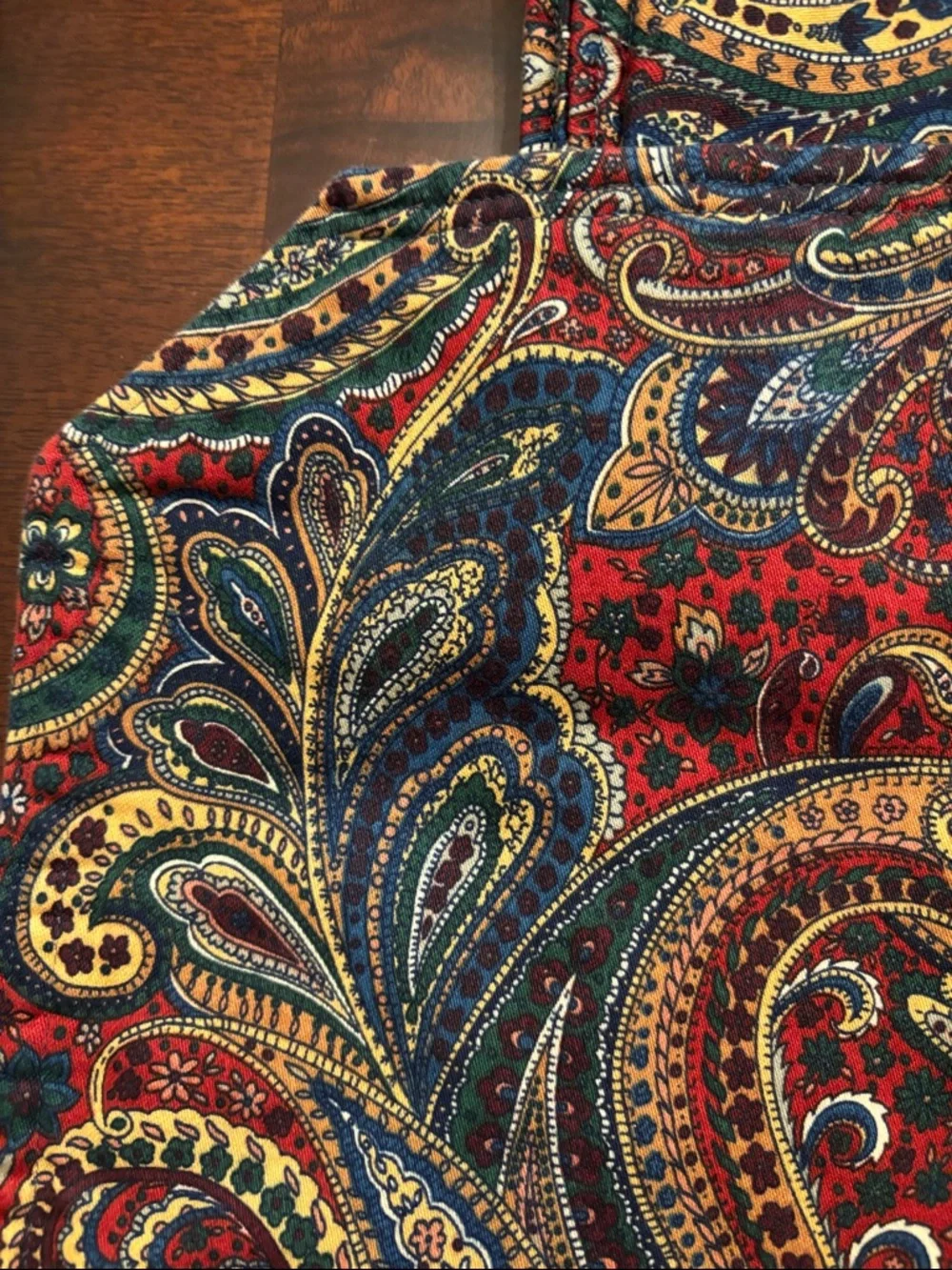 6 Paisley Jewel-tone Placemats Elegant Grandmillenial